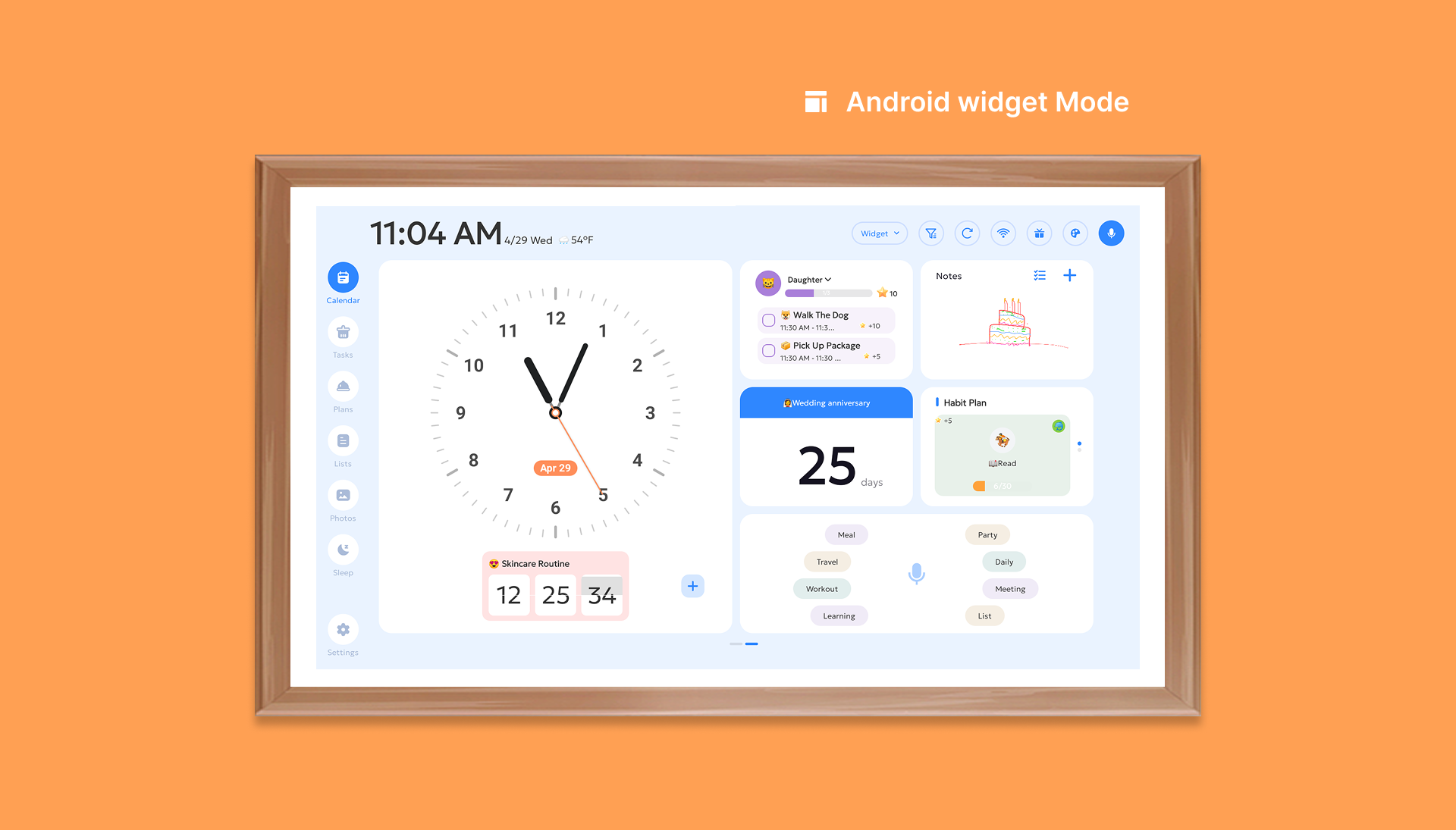 Orange theme